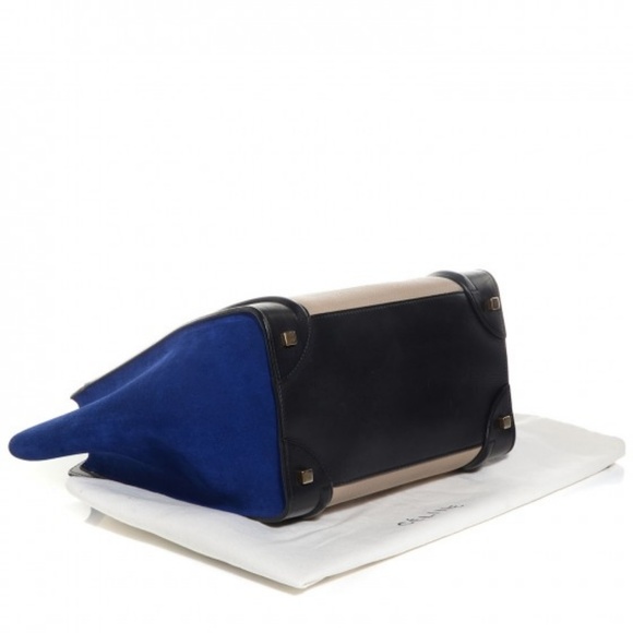 ❌ SOLD ❌ Celine Mini Tri-color Luggage Tote Bag - Picture 4 of 8